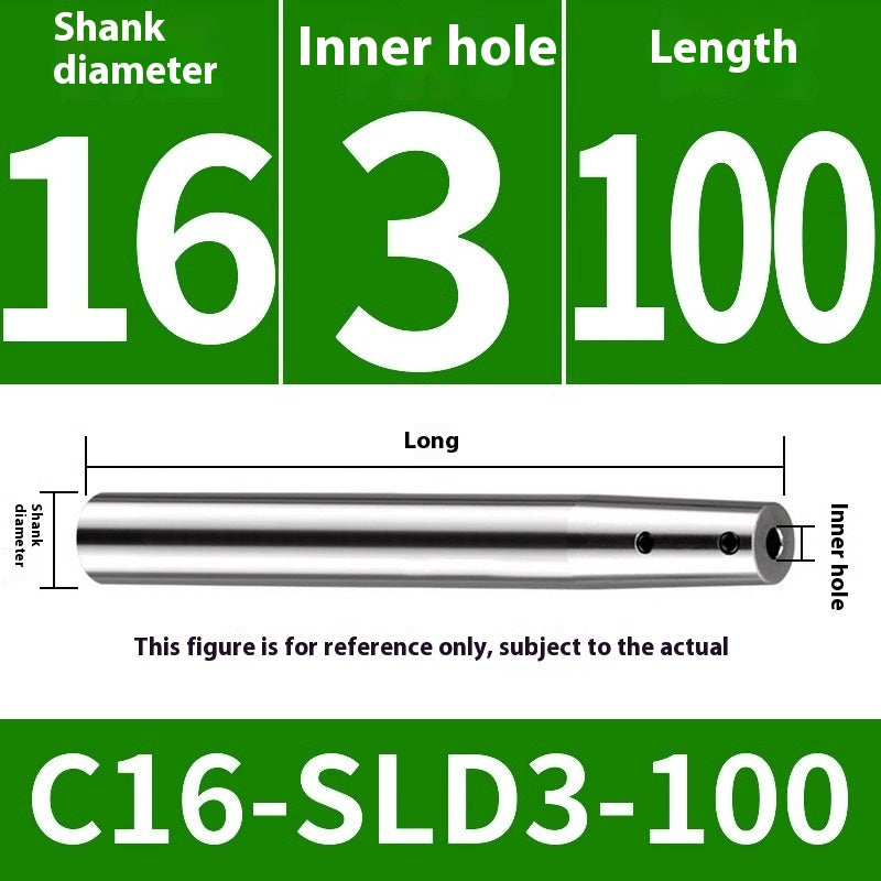 2059-High precision side solid SLD extension rod CNC milling cutter extended rod small diameter straight handle deep cavity avoidance C12C16C20 Shandong Denso Pricision Tools Co.,Ltd.